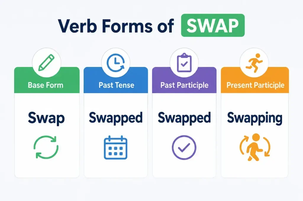 Verb Forms Of Swap