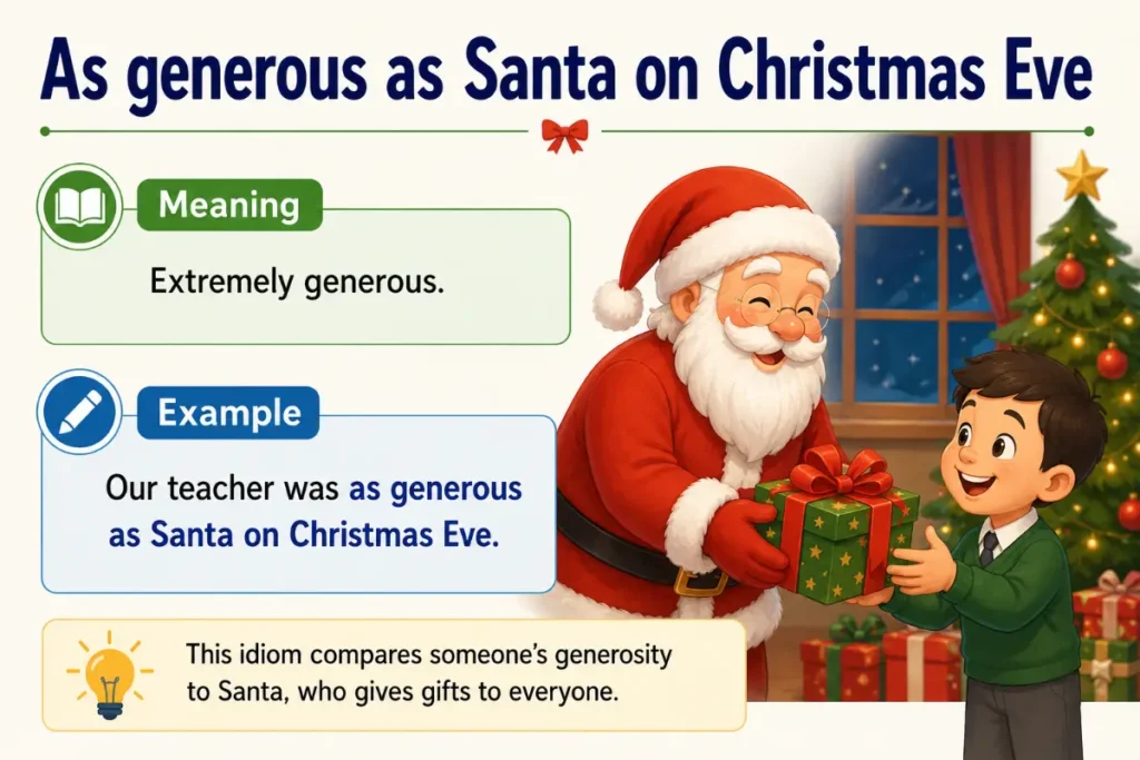 Christmas Similes for Giving