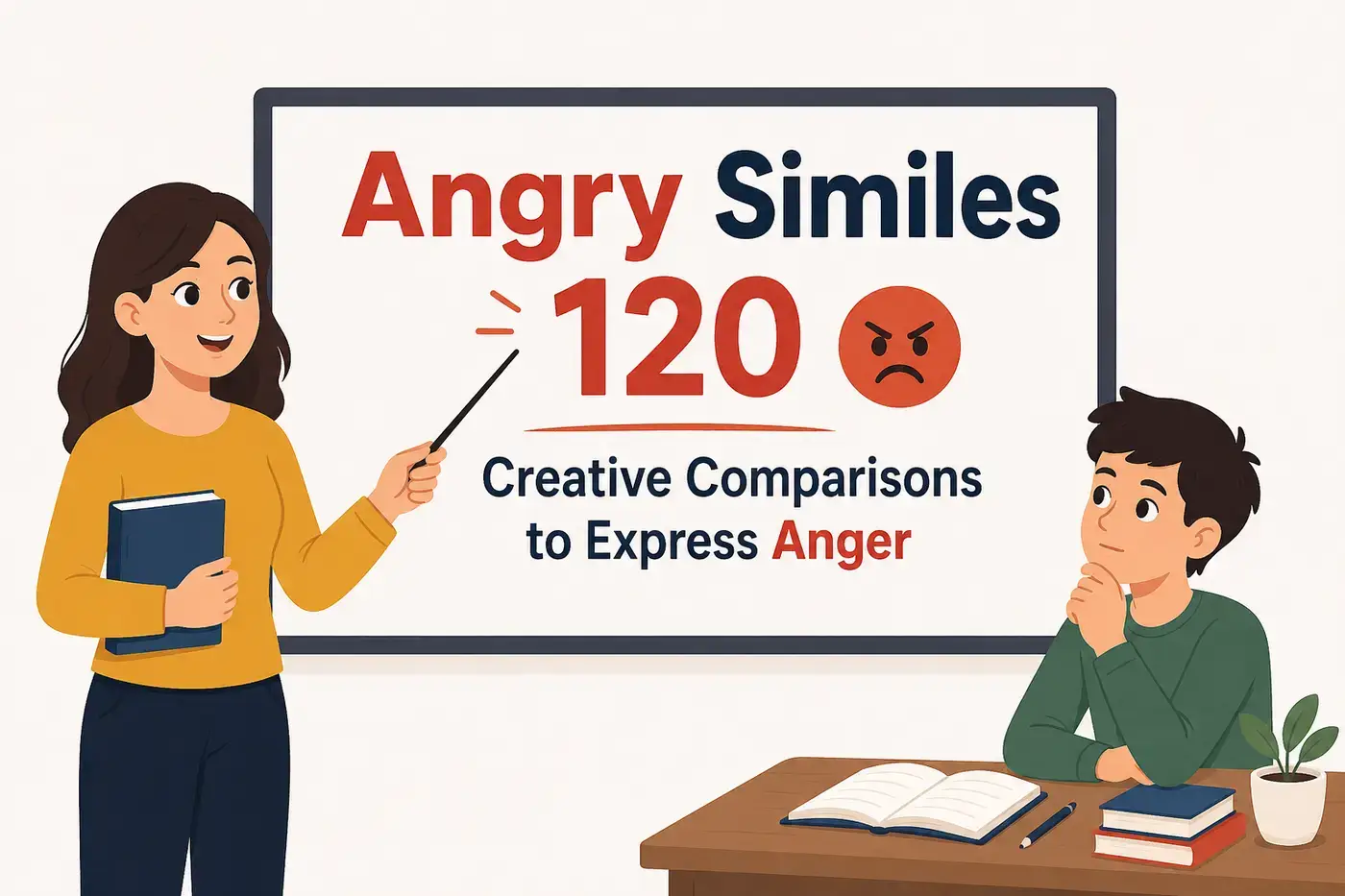 Angry Similes 120 Creative Comparisons to Express Anger