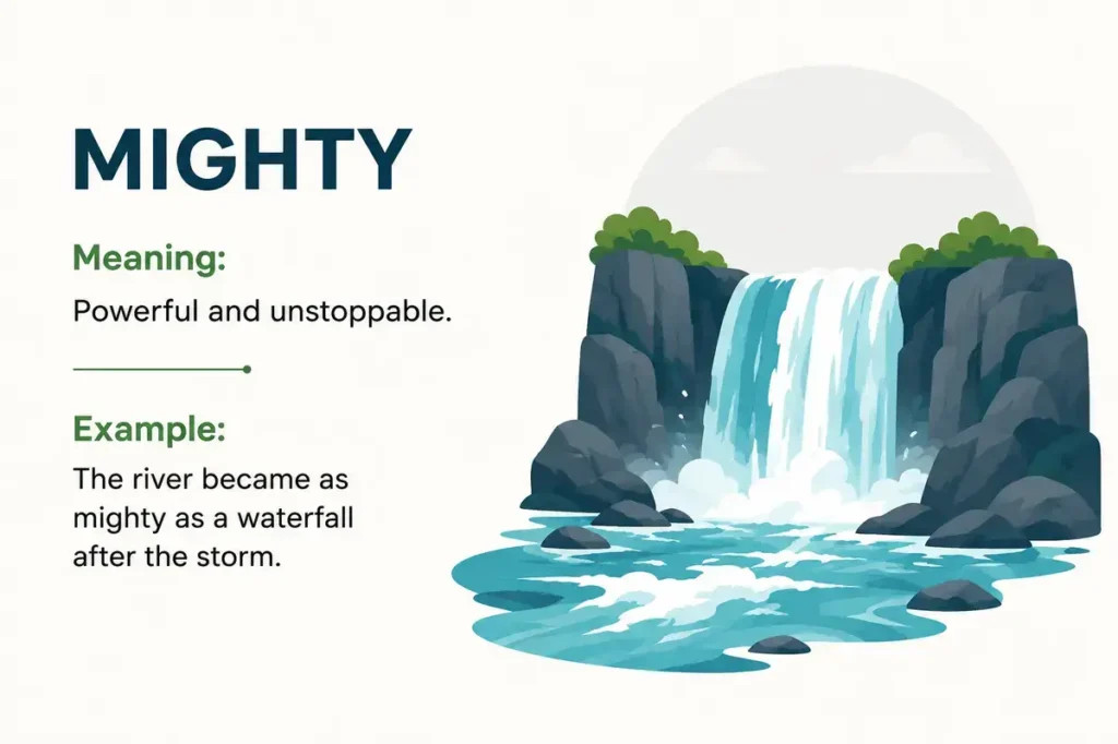 As Mighty as a Waterfall