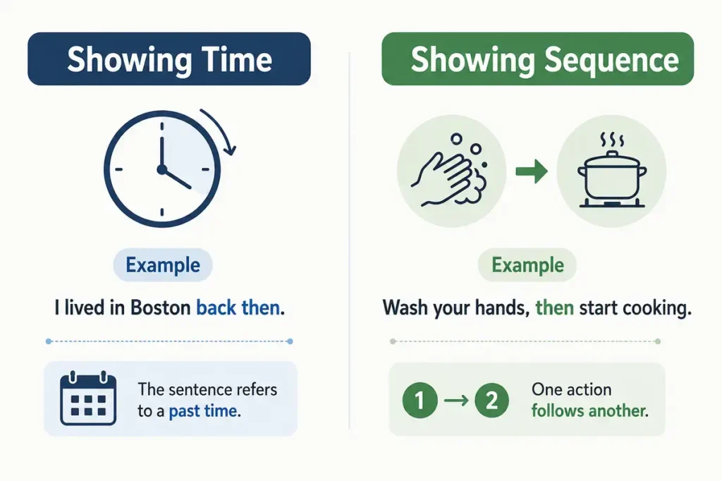 Common Uses of Then