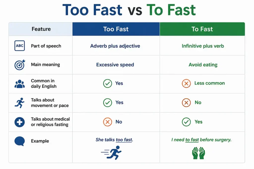 Comparison Table