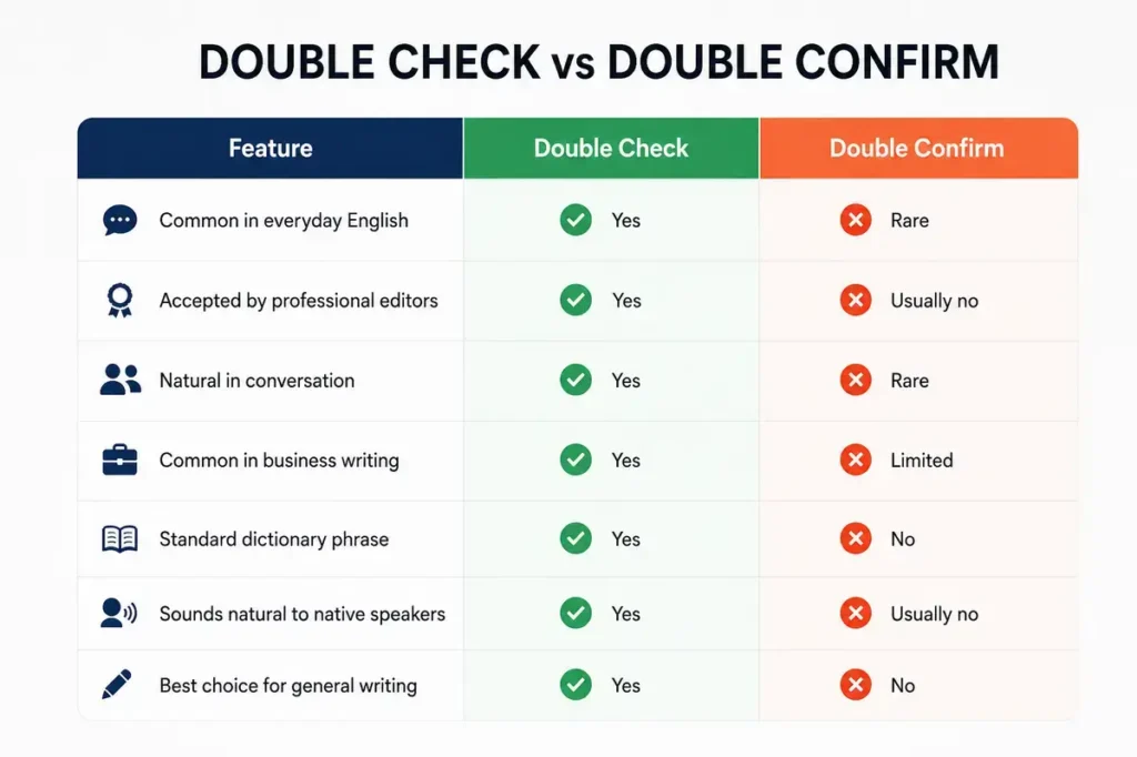 Comparison Table