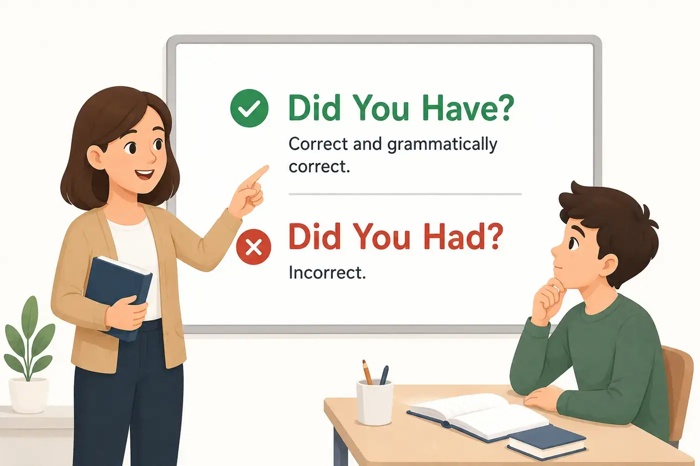 Did You Had or Did You Have Which Is Correct?