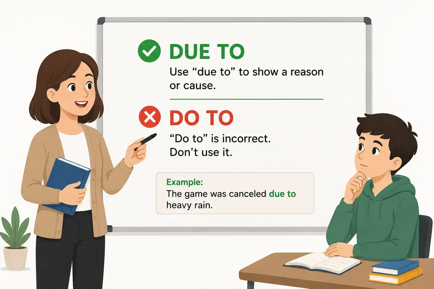 Due To or Do To Which Is Correct?