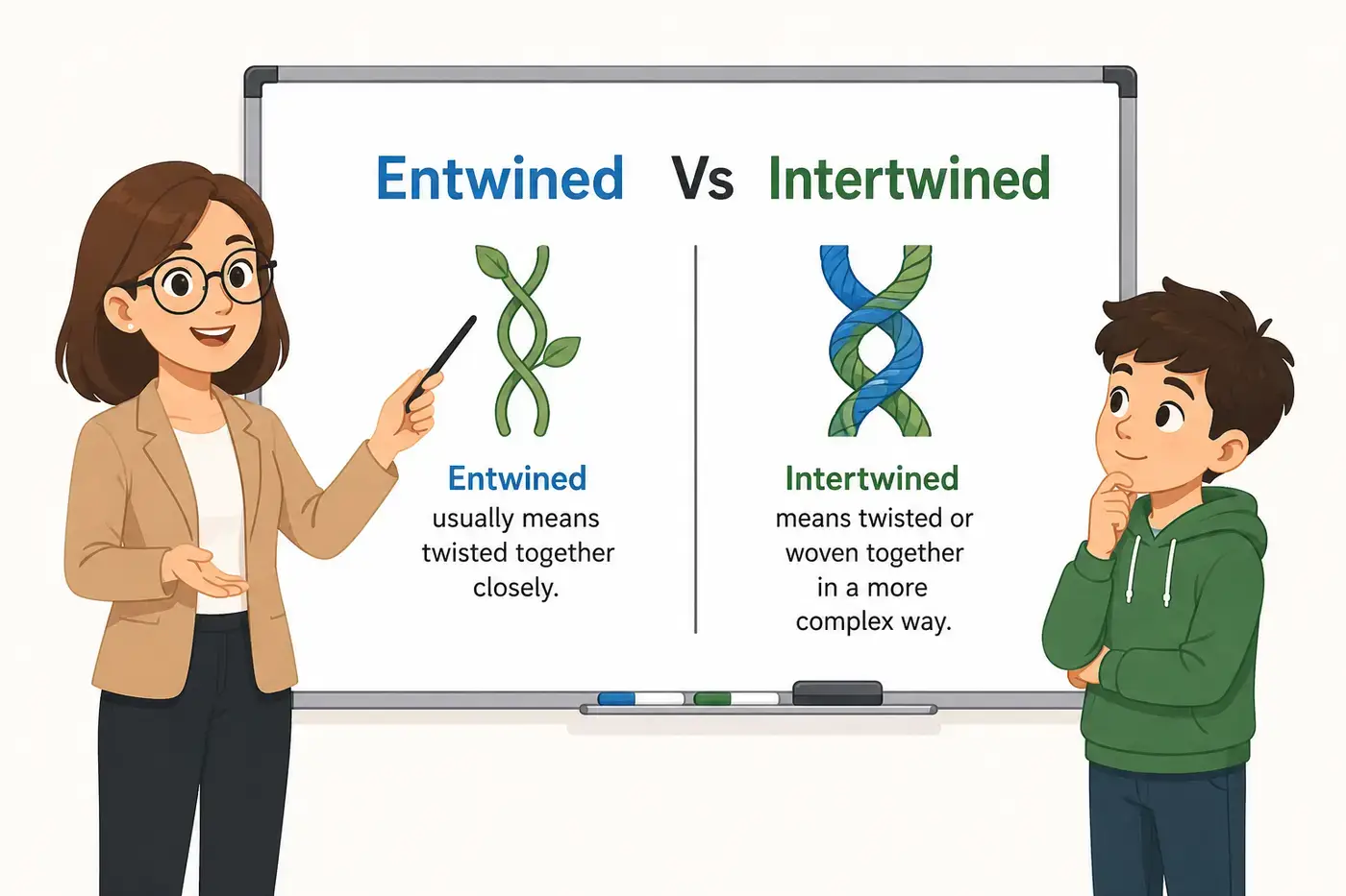 Entwined Vs Intertwined When To Use Each Word in 2026