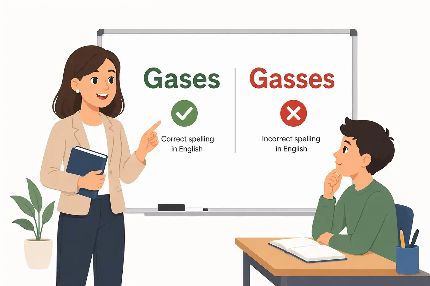 Gases or Gasses Which Spelling Is Correct