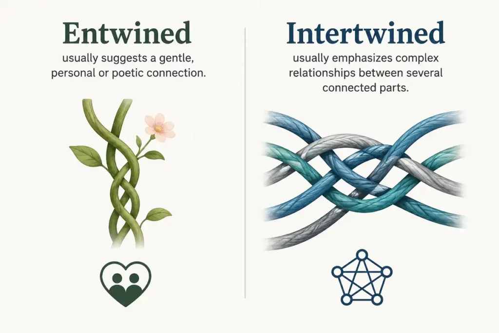 Entwined Vs Intertwined Key Takeaways