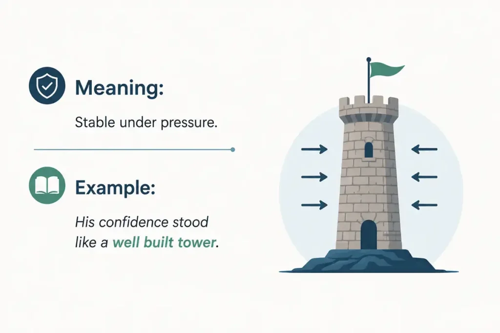 Like a Well Built Tower