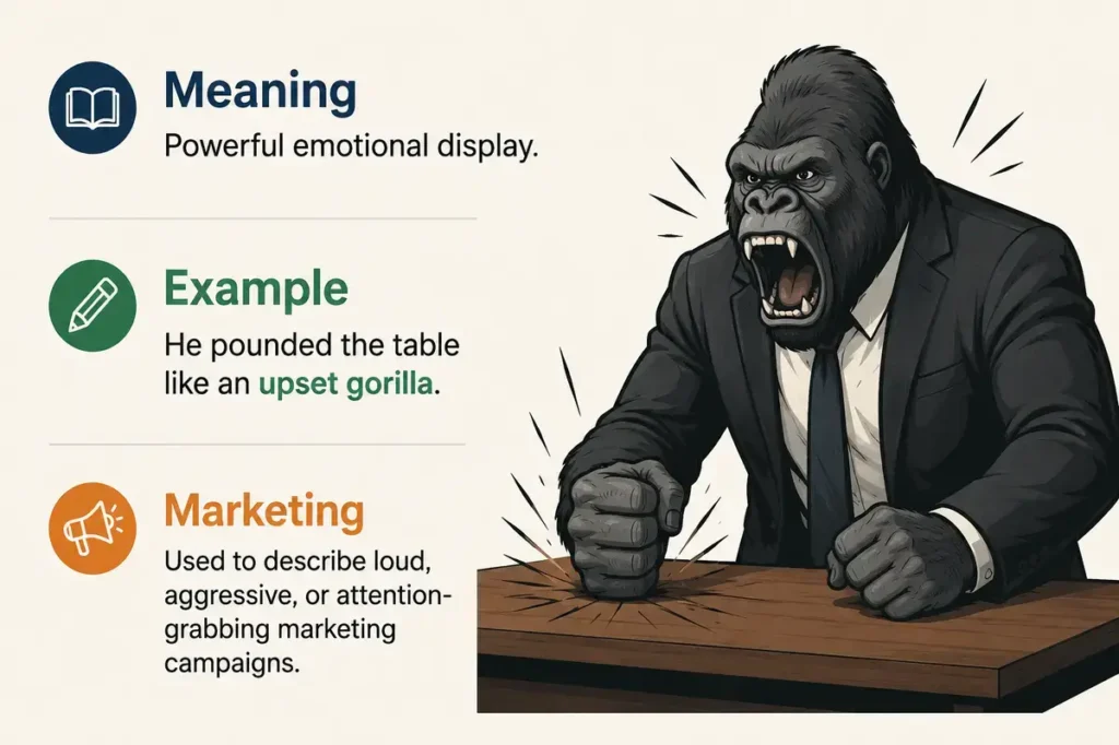  Like an Upset Gorilla