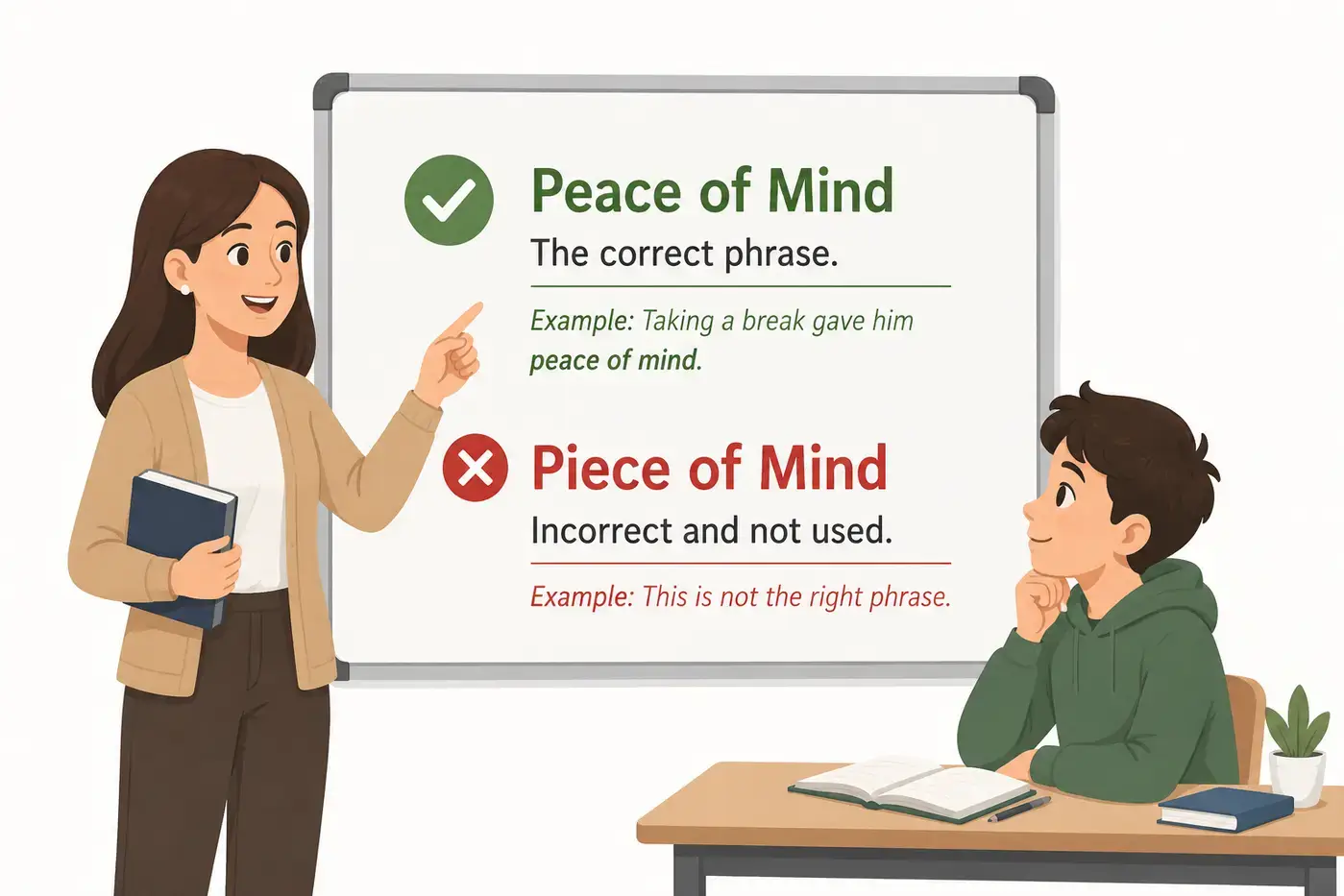 Piece of Mind or Peace of Mind Which Phrase Is Correct