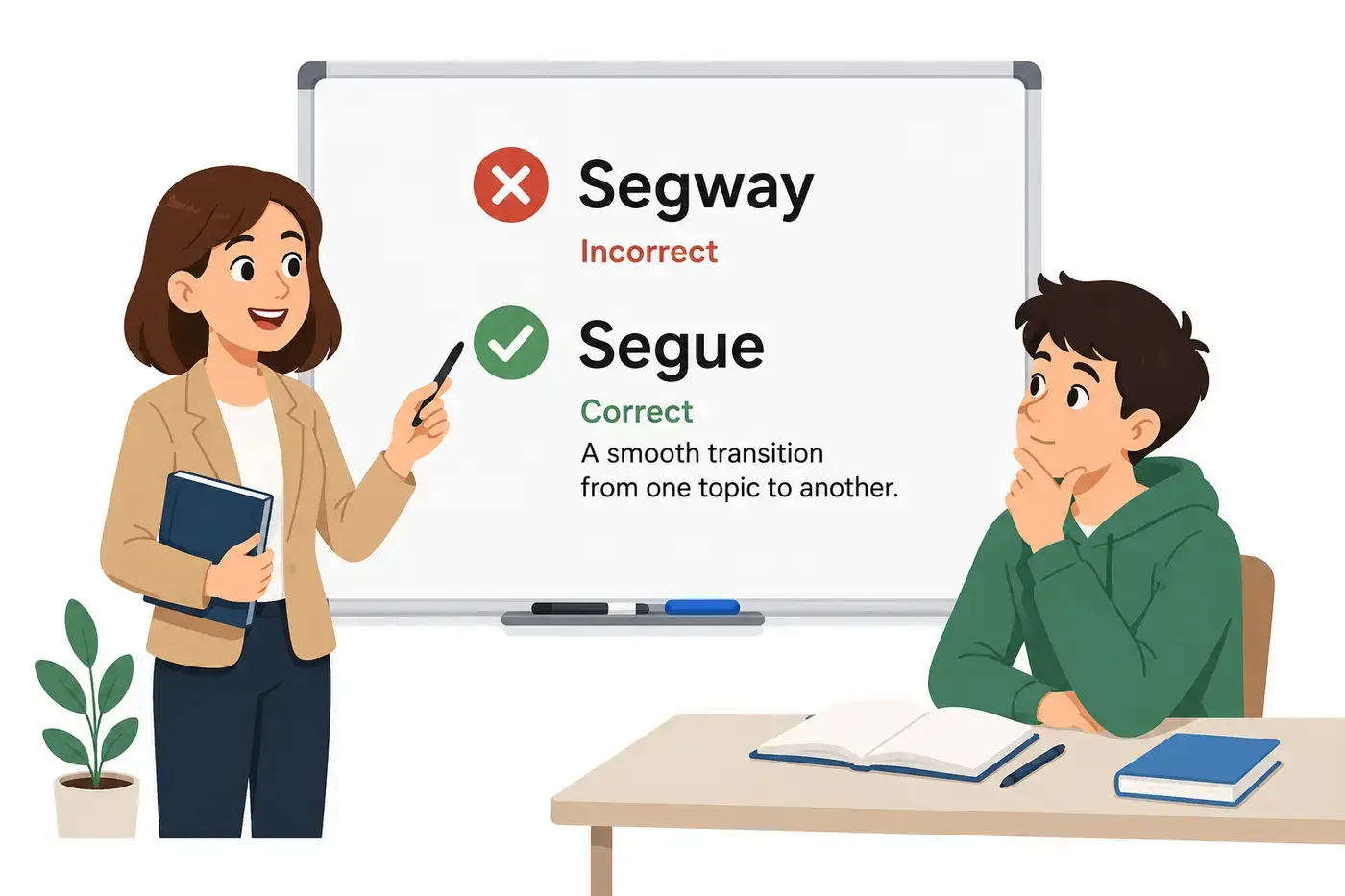 Segway Or Segue Which Word Is Correct