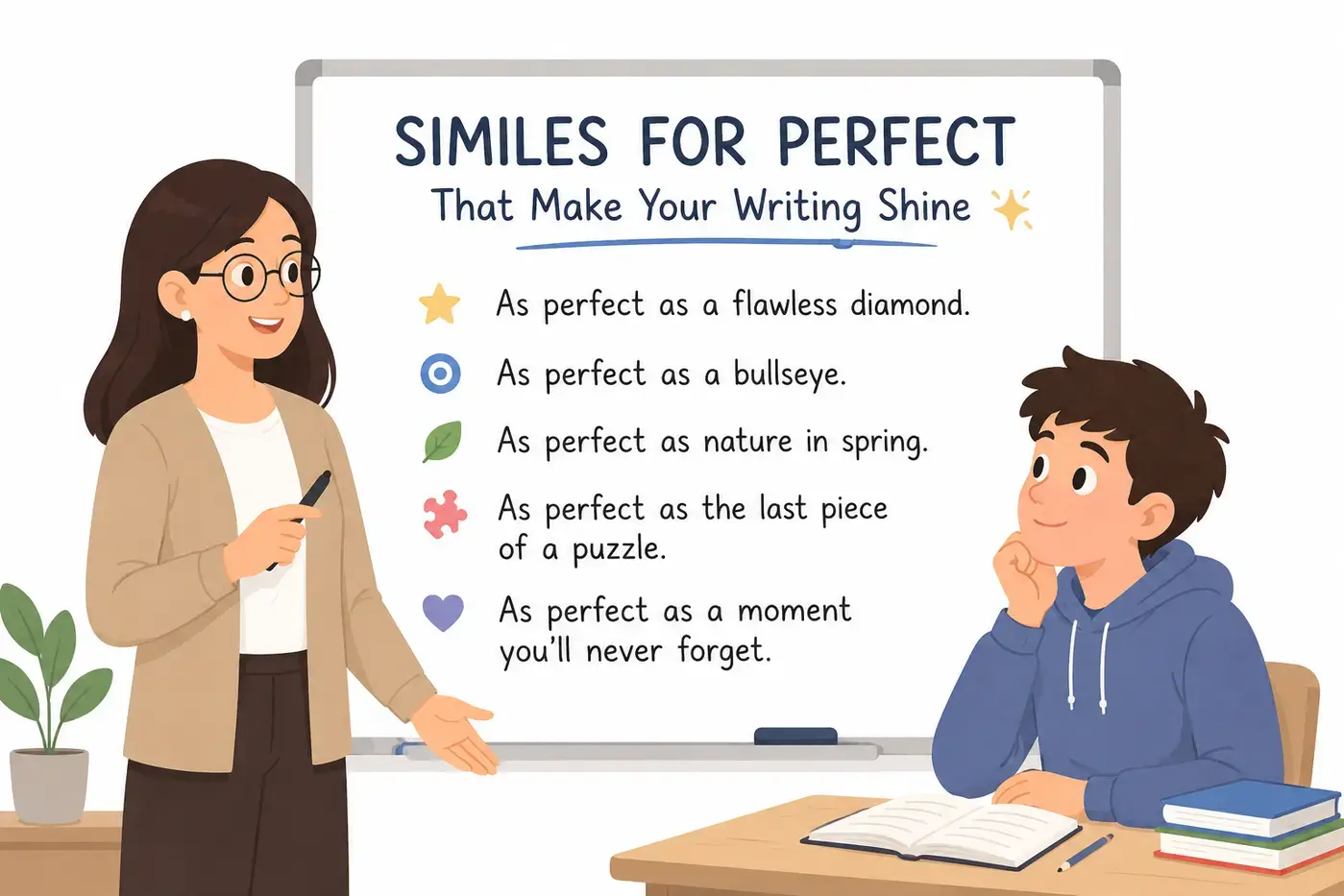 Similes For Perfect That Make Your Writing Shine