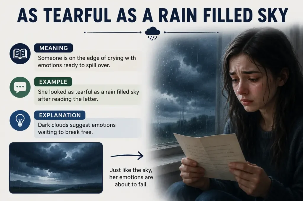 Similes For Sad Crying