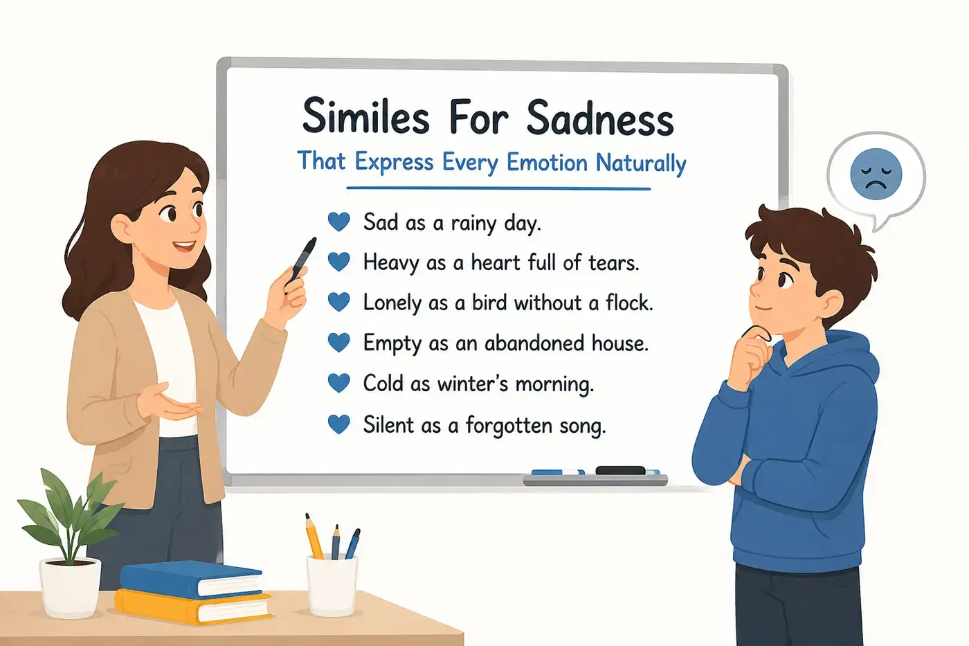 Similes For Sadness That Express Every Emotion Naturally