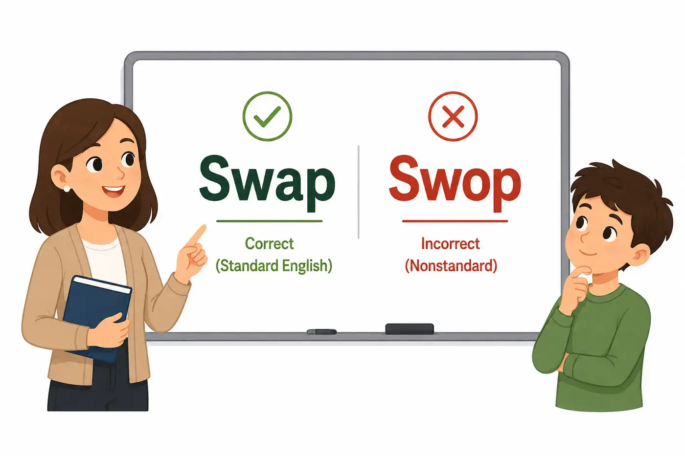 Swap vs Swop Which Word Is Correct