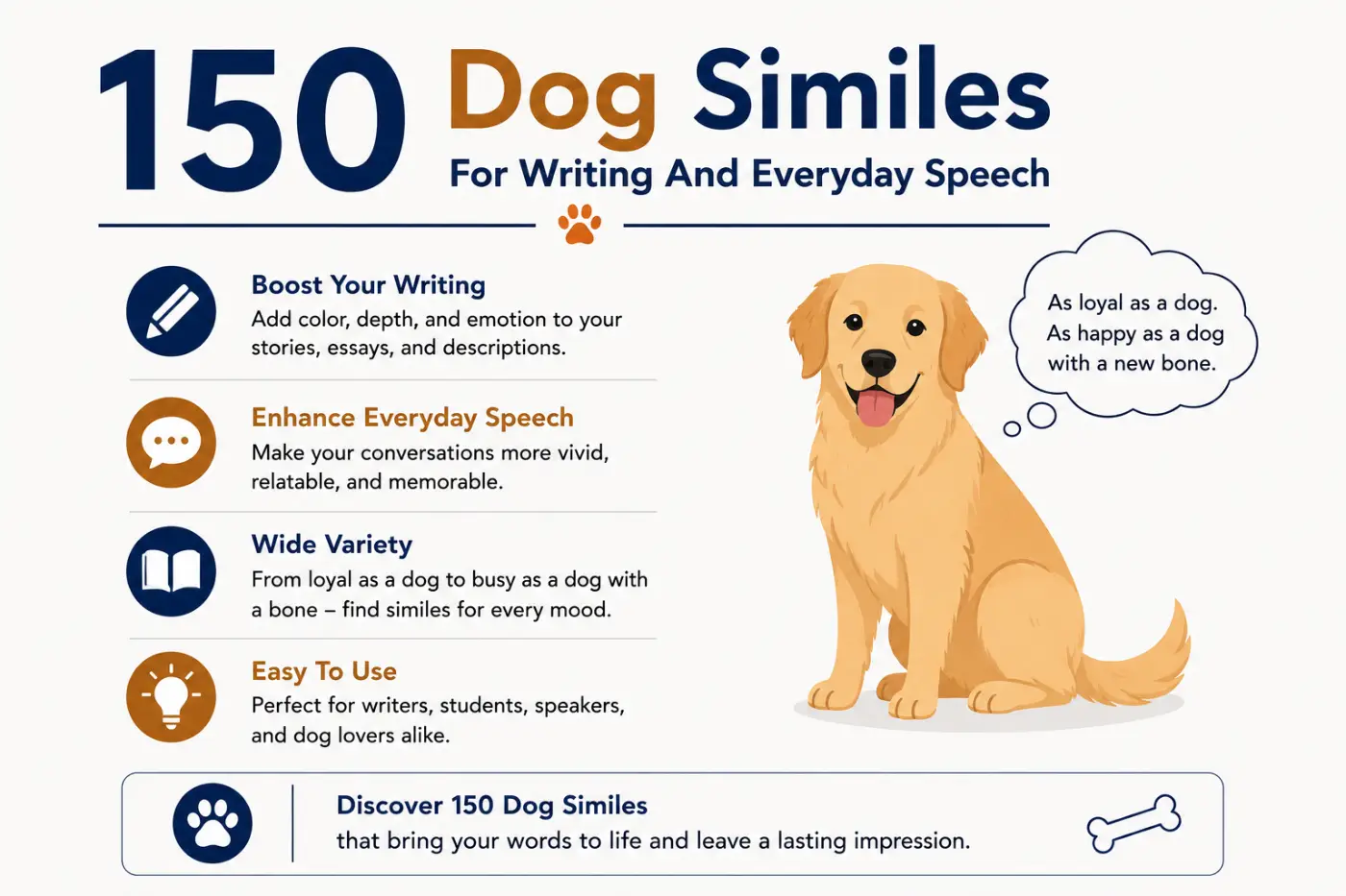 150 Dog Similes For Writing And Everyday Speech