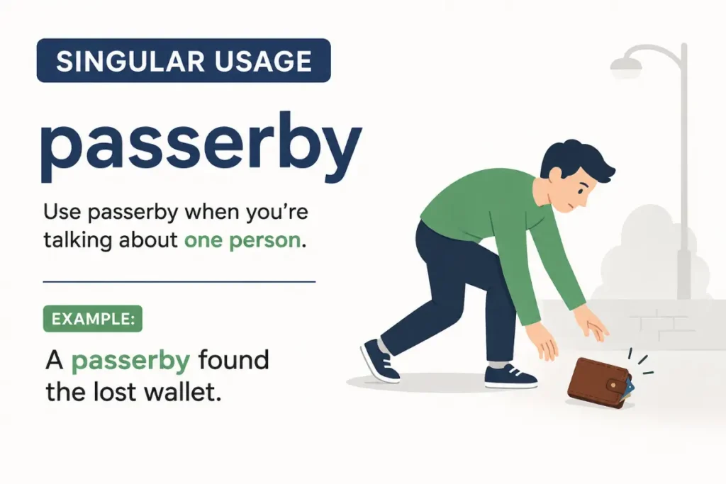 Grammar Rules For Passerby