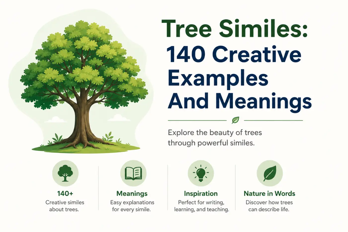Tree Similes: 140 Creative Examples And Meanings