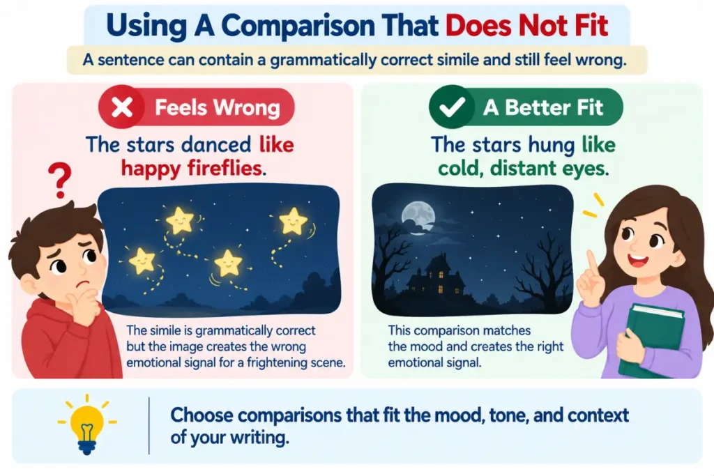 Common Mistakes With Star Similes