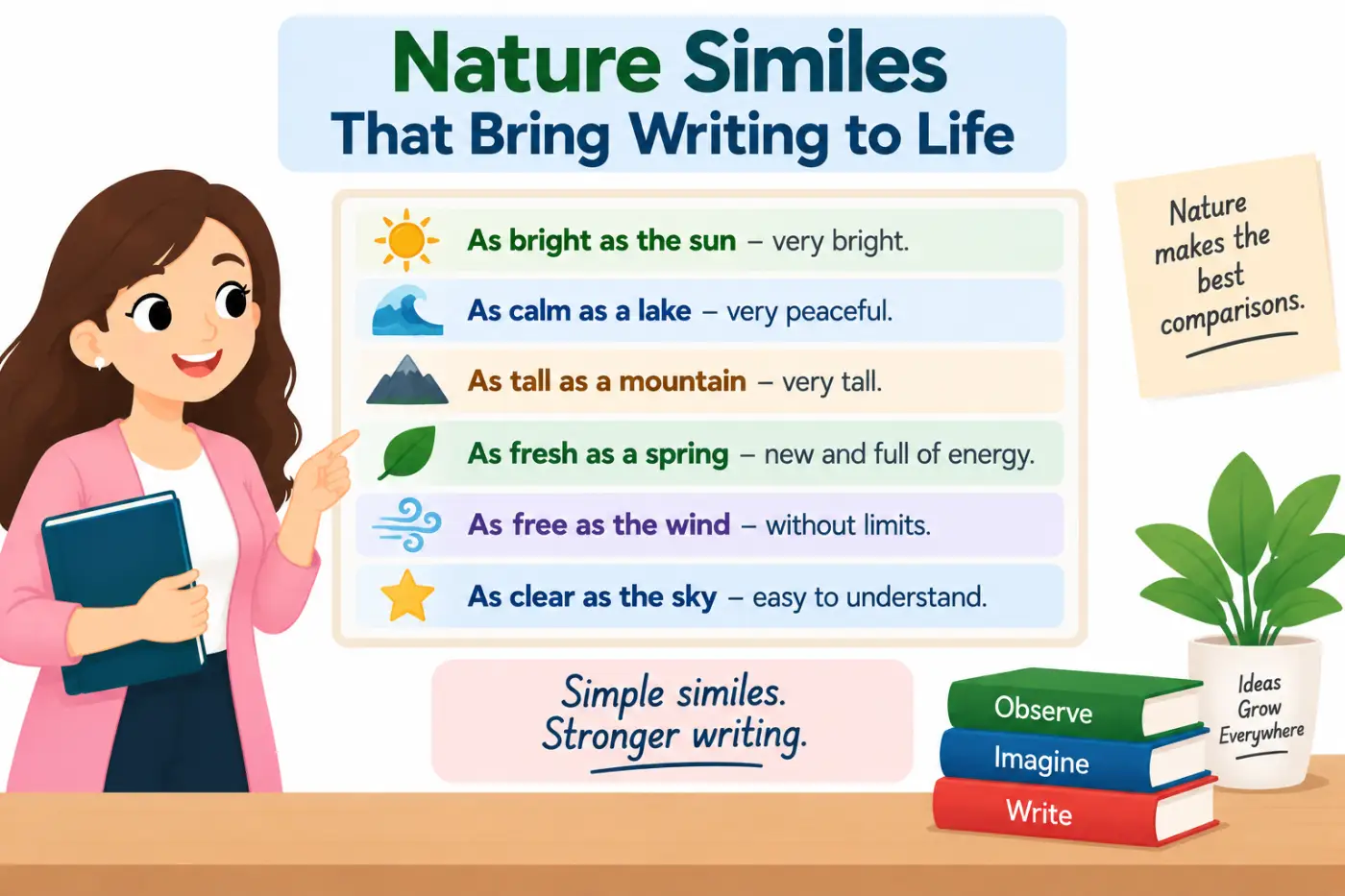 Nature Similes That Bring Writing to Life