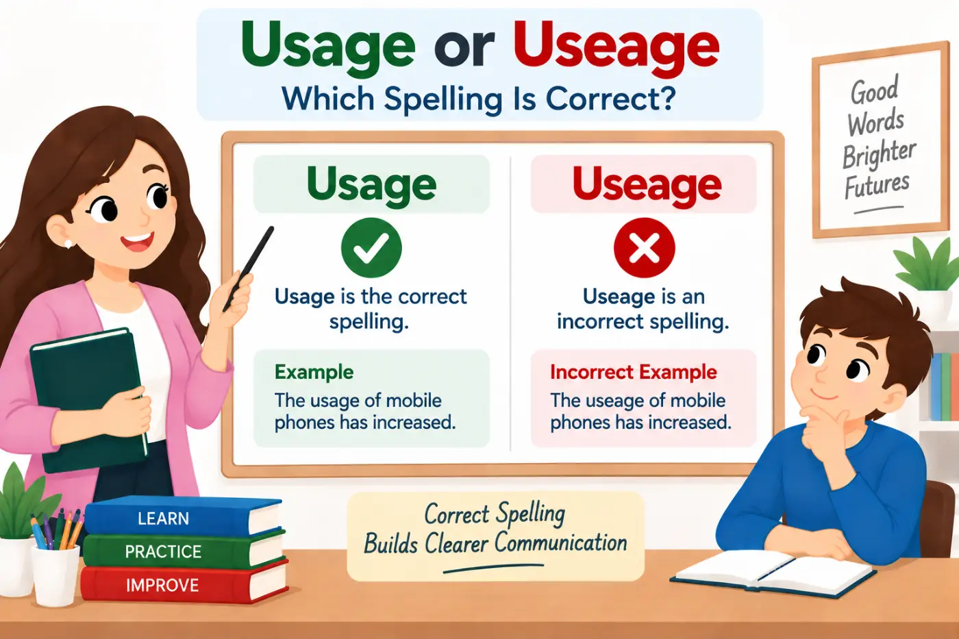 usage or useage Which Spelling Is Correct