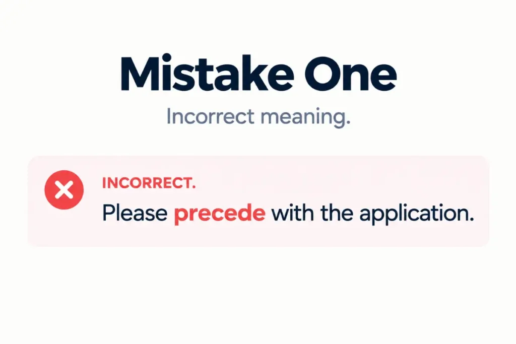 Common Mistakes